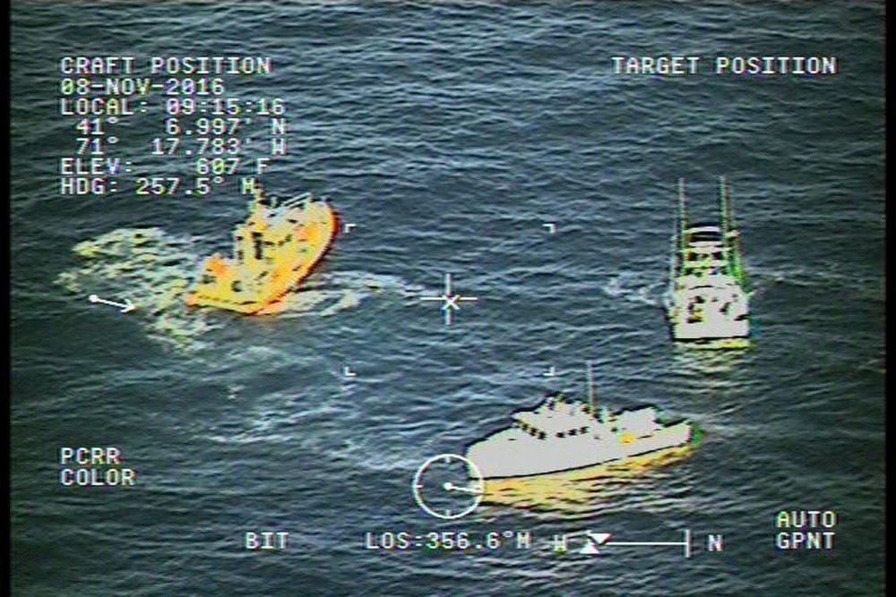 US Coast Guard Lucia Squeeze Play collisione