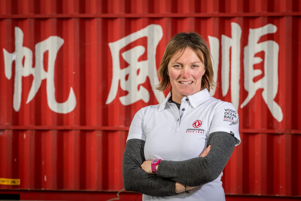 Marie Riou Dongfeng Race Team Volvo Ocean Race