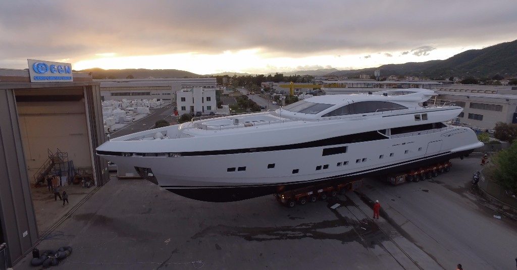 CCN Cerri Elsea Yacht 50 metri alluminio Fully custom