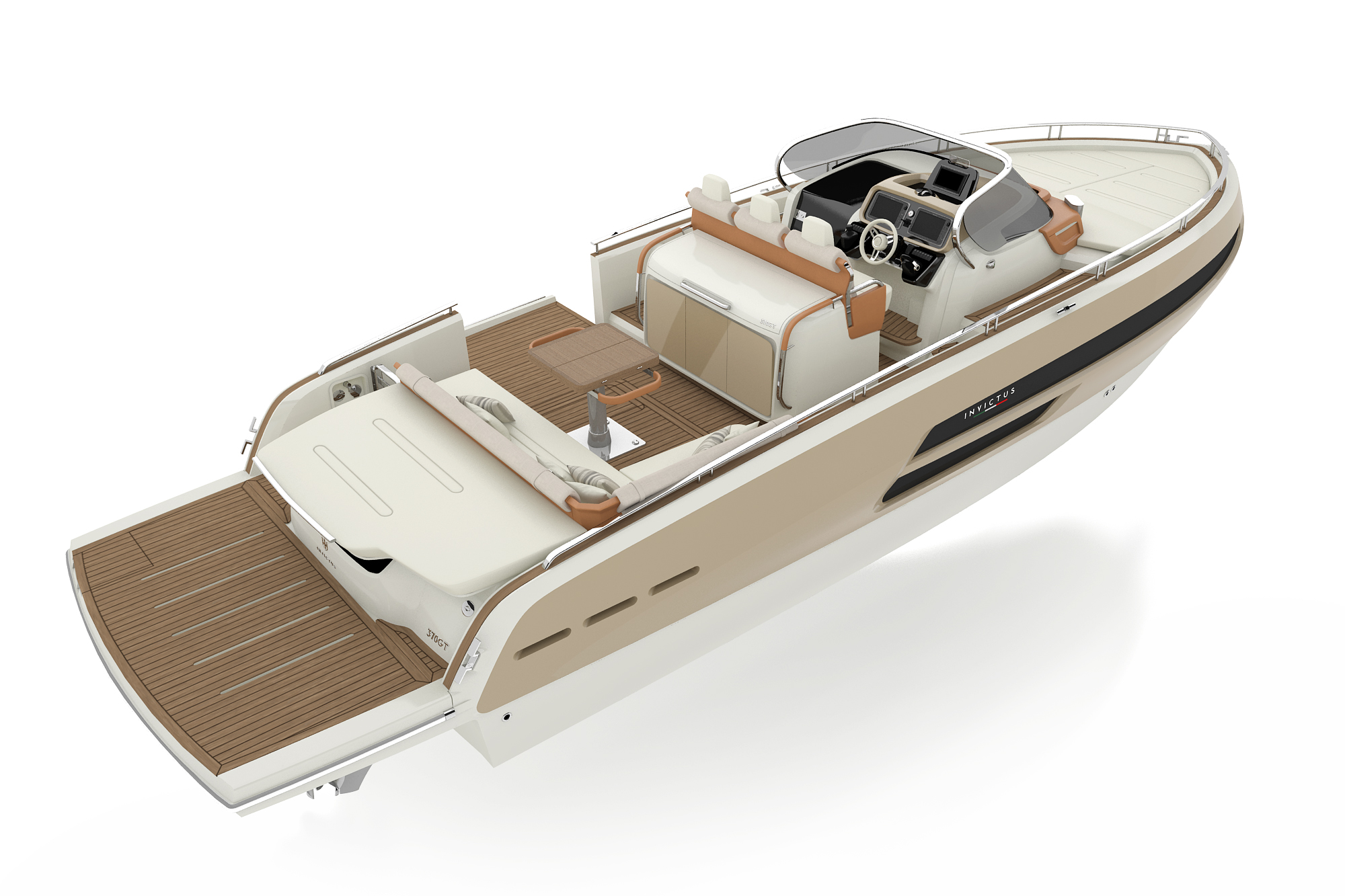 invictus yacht 370 gt prezzo