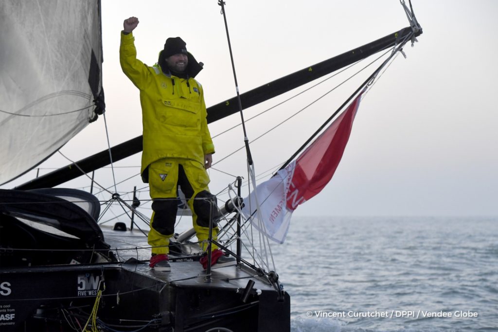 Vendée Globe Vela Arrivo Alex Thomson Hugo Boss