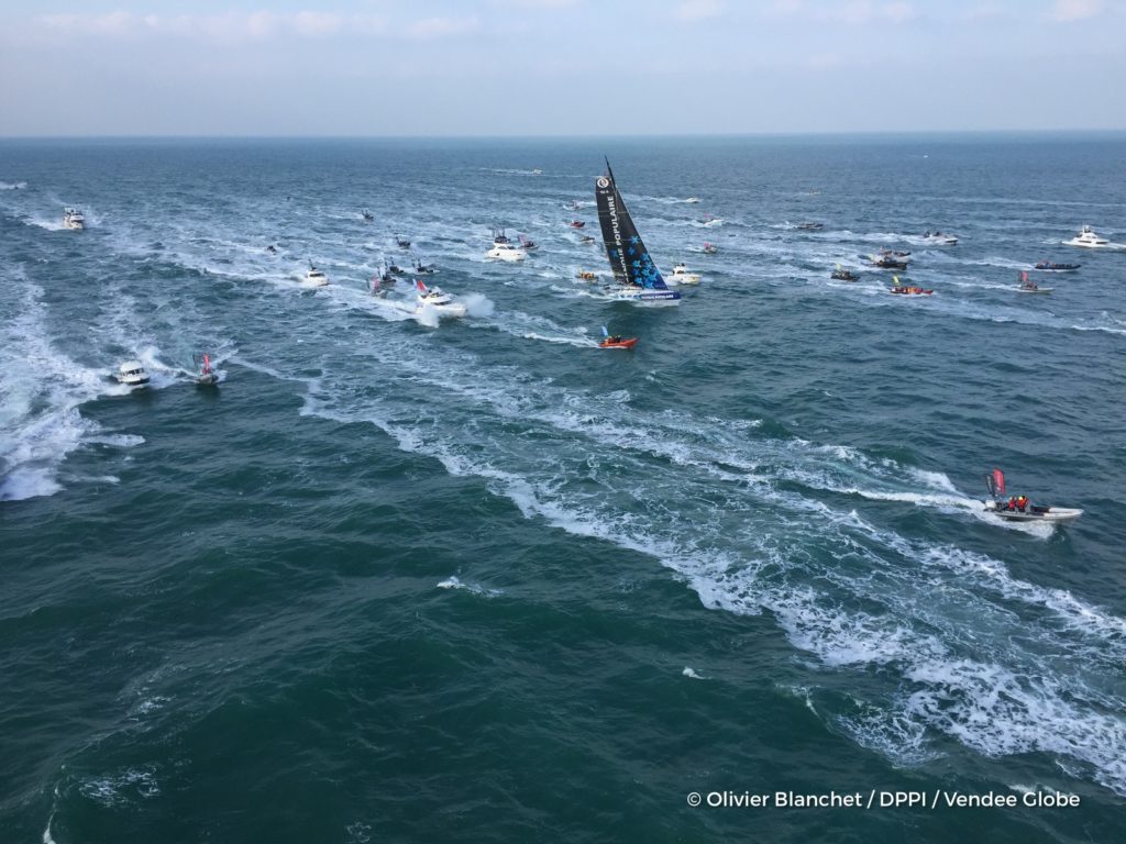 Vendée Globe Vela Arrivo Armel Le Cleac'h Banque Populaire