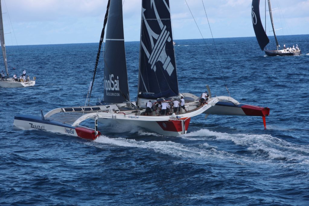 Soldini Maserati Multi70 trimarano