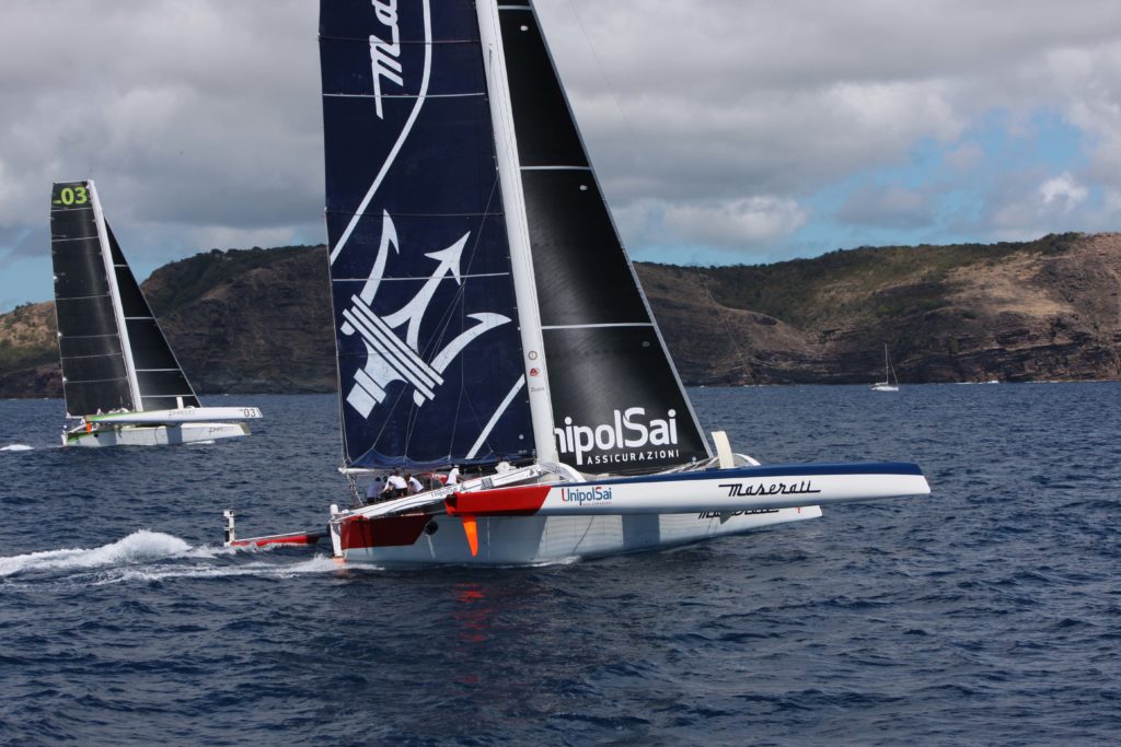 Soldini Maserati Multi70 trimarano