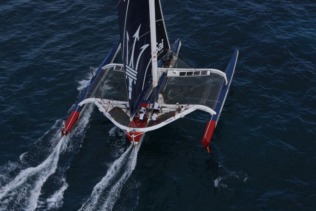 Soldini Maserati Multi70 trimarano