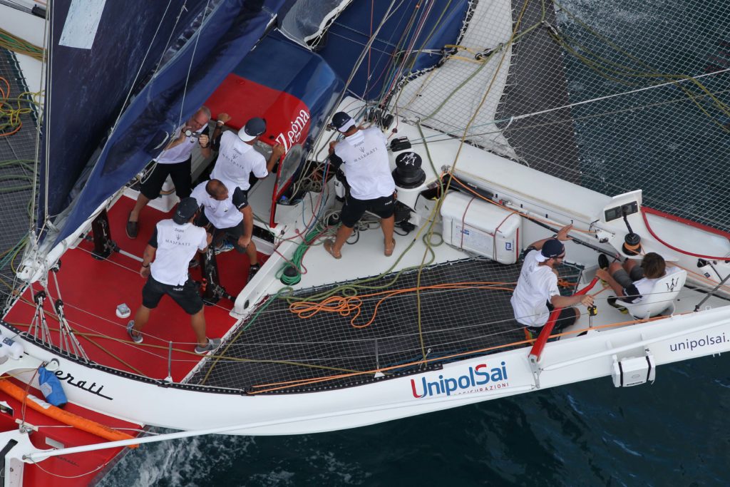 Soldini Maserati Multi70 trimarano