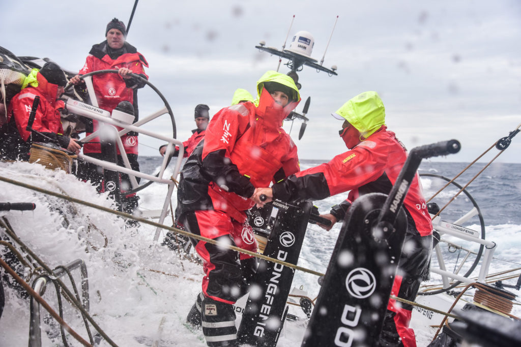 Marie Riou Dongfeng Race Team Volvo Ocean Race