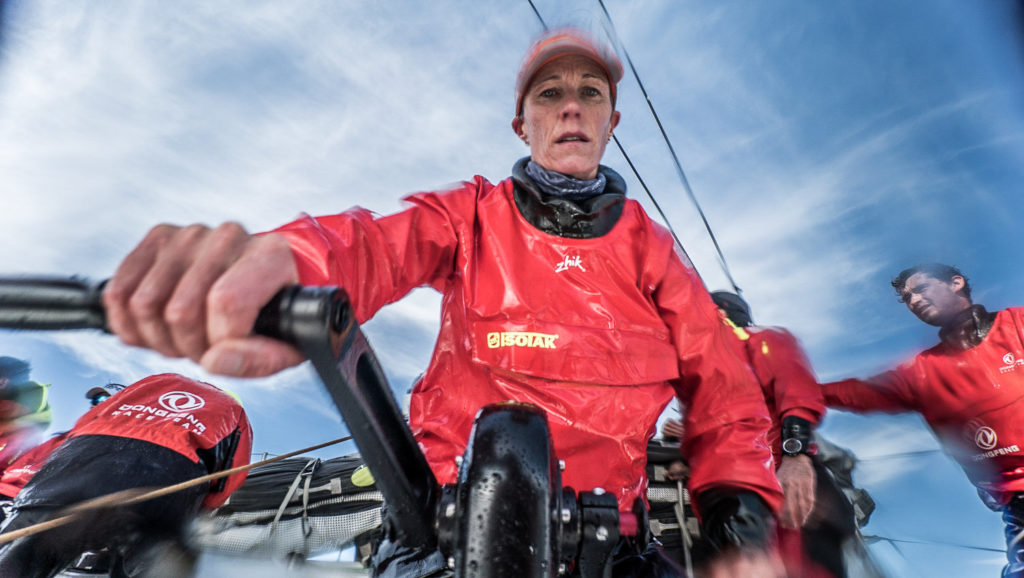 Carolijn Brouwer Dongfeng Race Team Volvo Ocean Race