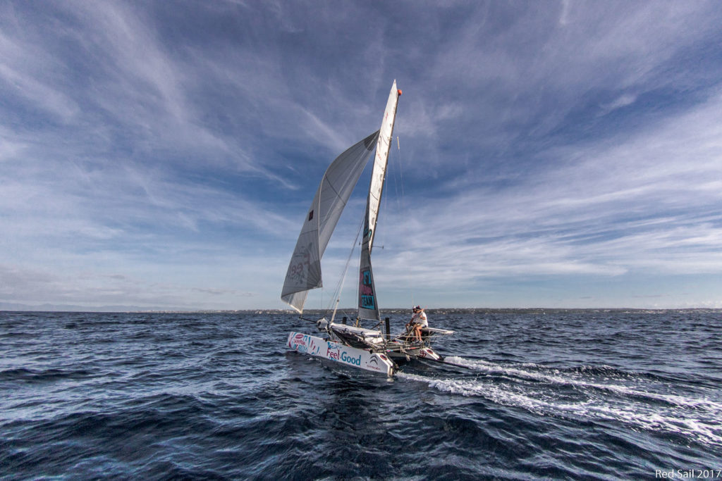 Vittorio Nico Malingri Record Dakar Guadalupa Catamarano