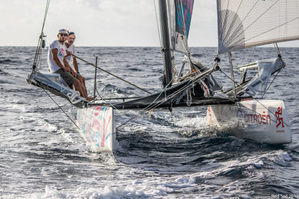 Vittorio Nico Malingri Record Dakar Guadalupe Catamarano