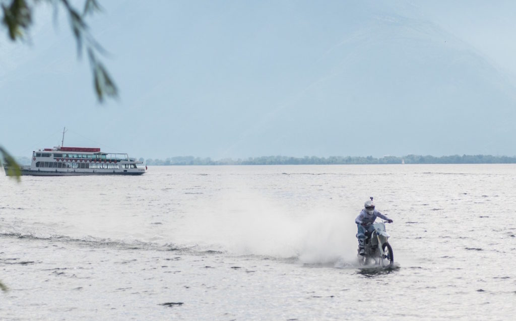 Luca Colombo Moto Record mOndo Lago di Como