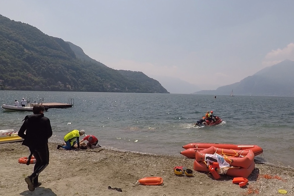 Sicuro in Mare Soccorso Bellano Lago diComo