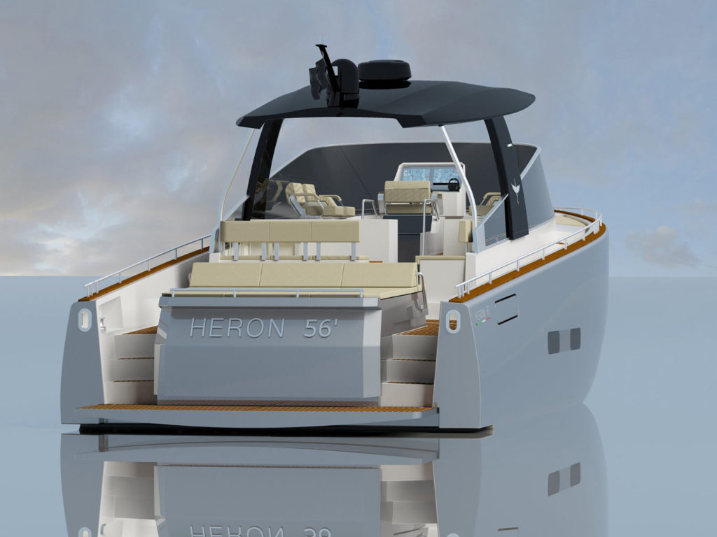 Heron 56 yacht poppa