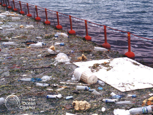Ocean Cleaner Barriera Galleggiante rifiuti