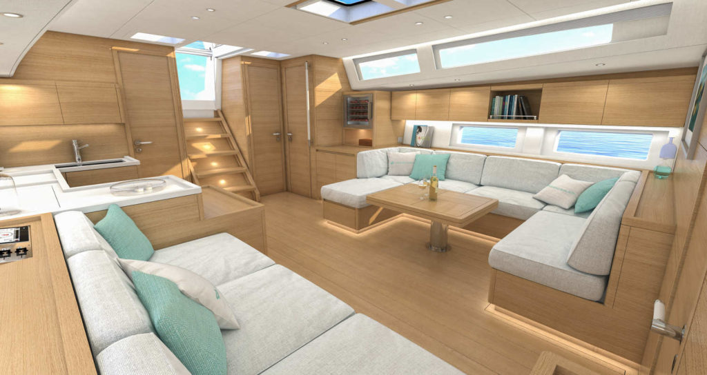 Grand Soleil 52LC Salone
