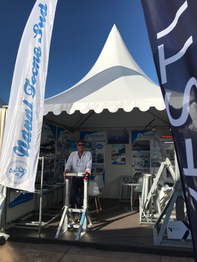 NavalTecnoSud Boat Stand Salone Cannes